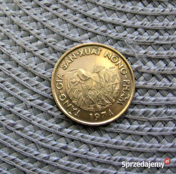 Wietnam 10 Dong 1974r Ładna wielkopolskie Kalisz