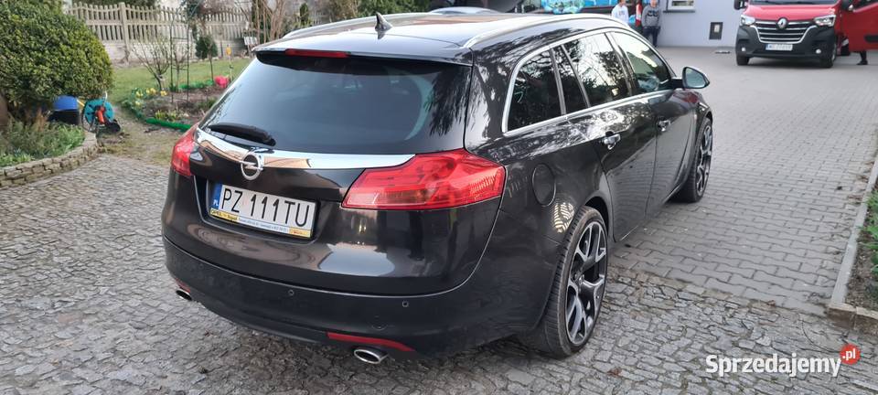 Opel Insignia 20 CDTI OPC Sports Tourer elektrycznie ustawiane fotele wielkopolskie Swarzędz sprzedam