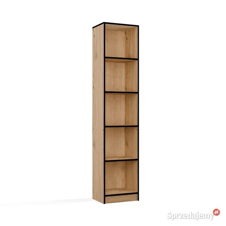 Regał R40 Dąb Artisan Czarny opolskie