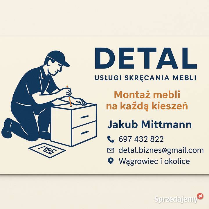 Usługa skręcania mebli Wągrowiec