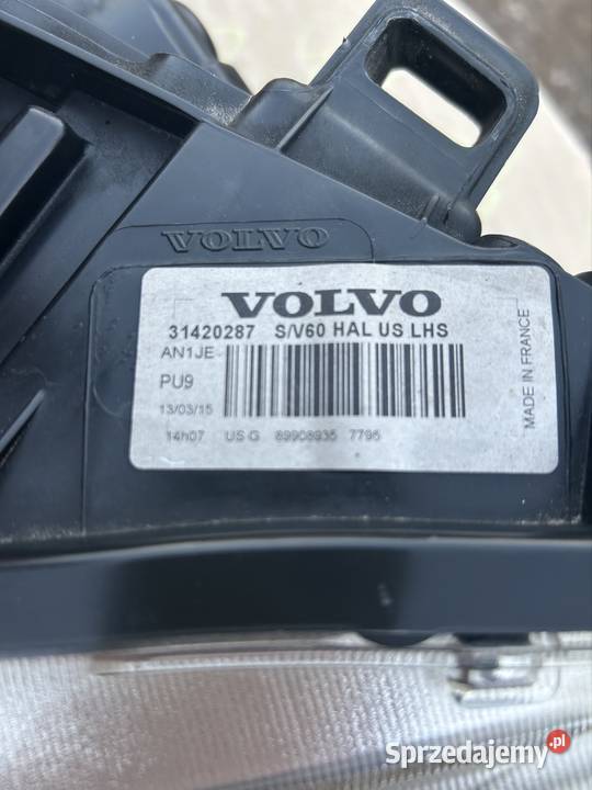 Lampa Volvo s60 2015