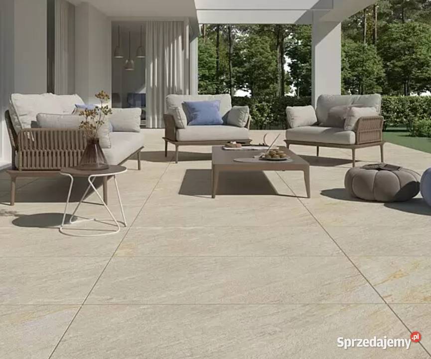 Płyty ceramiczne zewnętrzne 2 na taras do ogrodu mazowieckie Radom sprzedam