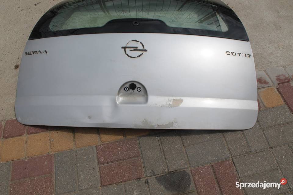 KLAPA TYŁ TYLNA Z157 OPEL MERIVA A wielkopolskie