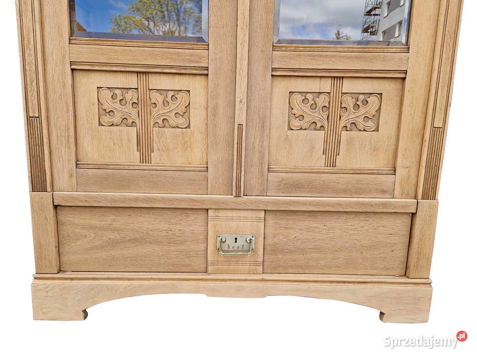 WITRYNA BIBLIOTEKA SECESYJNA Meble zachodniopomorskie Szczecin sprzedam