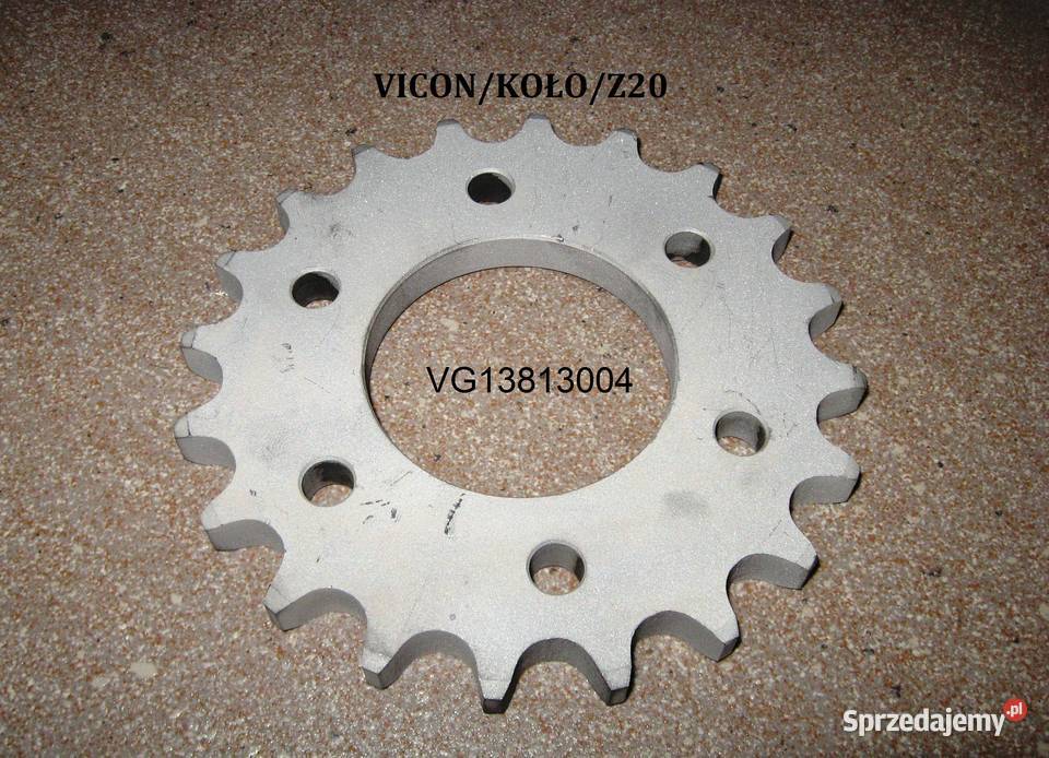 Koło łańcuchowe Z20 34 fi 57mm do prasy Vicon Czekanów