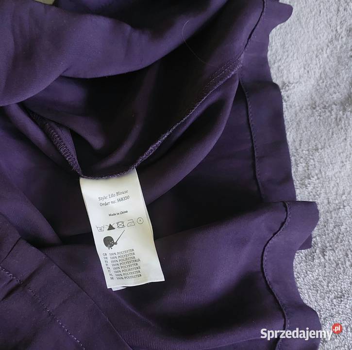 Bluzeczka fioletowa lubelskie Józefów Roztoczański