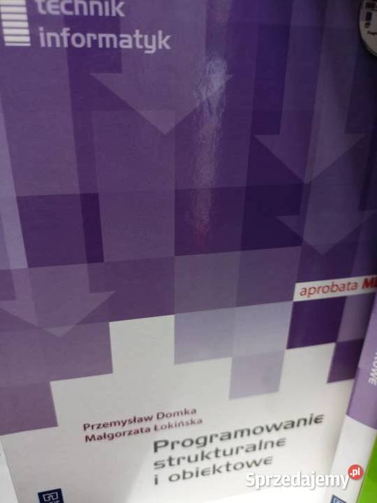 Programowanie strukturalne Książki outlet tradycyjny podręcznik mazowieckie