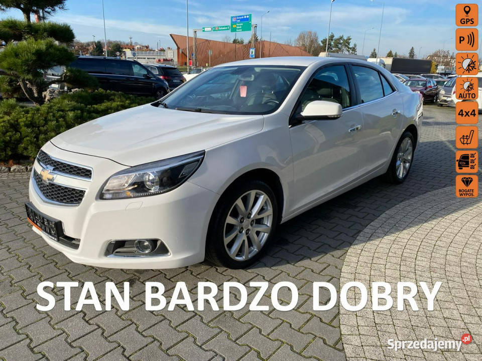 Chevrolet Malibu pamięć fot podgrz fot navi relingi dachowe