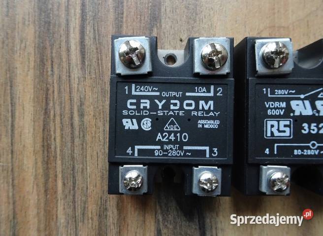 Przekaźnik półprzewodnikowy Crydom A2410 Produkcja Nowosiedlice