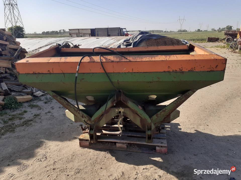 Rozsiewacz nawozu amazone ZAM 1501 kuhn piast Maszyny rolnicze Konin