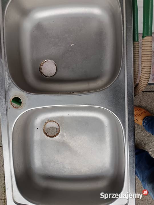 Zlew kuchenny kompletny armatura do wyboru węże sprzedam
