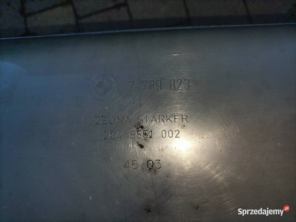 Tłumik kompletny BMW E65 E66 730D 730LD Mały Tłumiki śląskie Poręba
