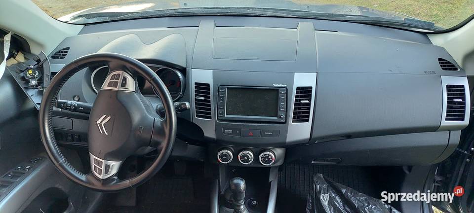 Uszkodzony Citroen CCrosser22HDI relingi dachowe małopolskie Trąbki