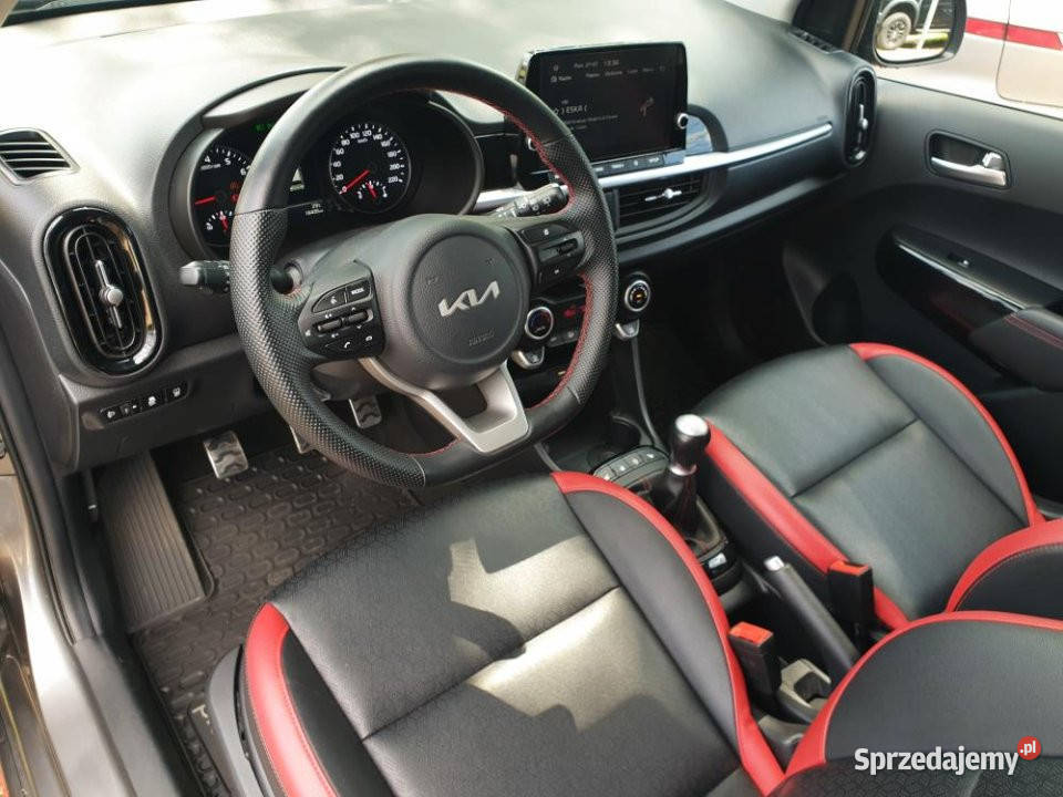 KIA Picanto 2022r Salon Bezwypadkowy ASO nieuszkodzony małopolskie