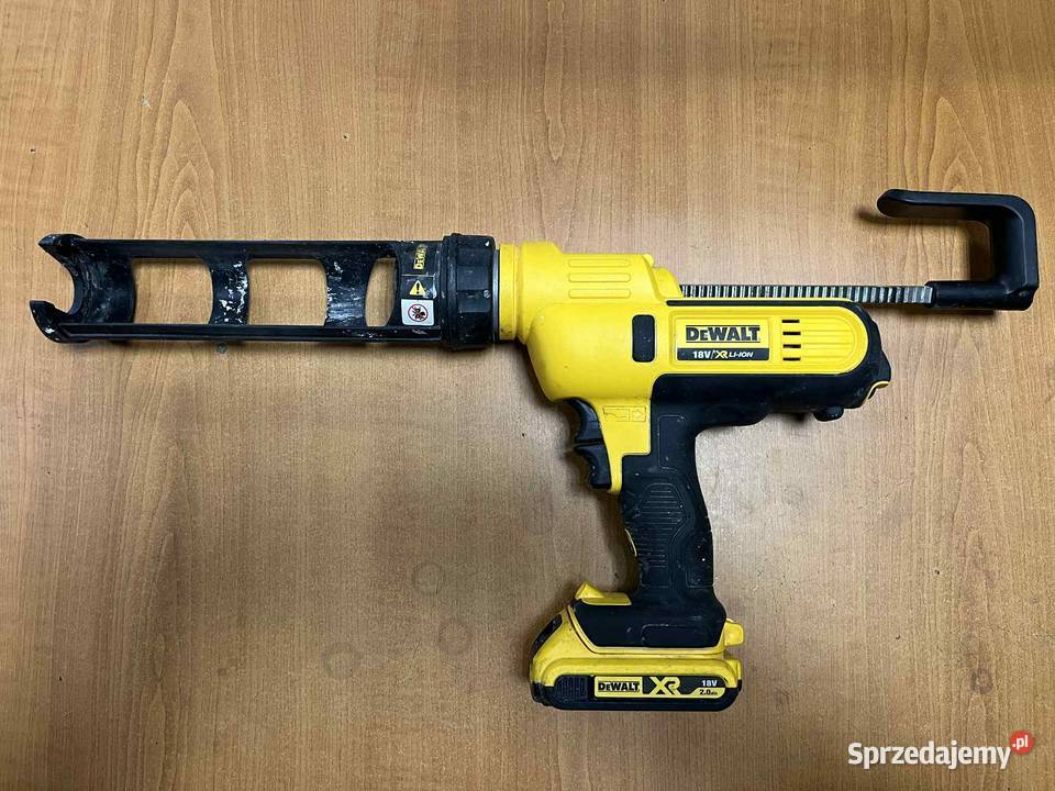 Pistolet do silikonu DeWalt 310 ml DCE560 1xAku warmińsko-mazurskie Elbląg