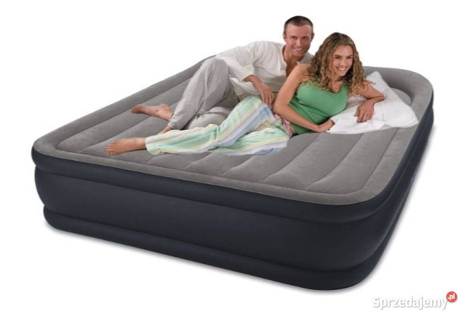 INTEX 64136 Materac dmuchany dwuosobowy z pompką Bydgoszcz