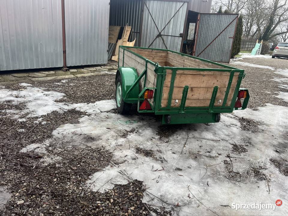 Przyczepk MOCNA NIEMIECKA towarowe Włostów