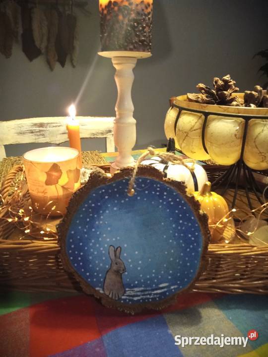 Obrazki na plastrach brzozowych Plewiska