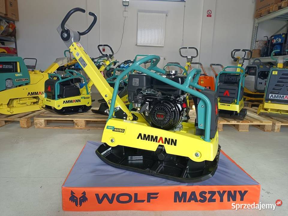 ZAGĘSZCZARKA REWERSYJNA AMMANN APR 4060 NOWA nie dolnośląskie Trzebnica