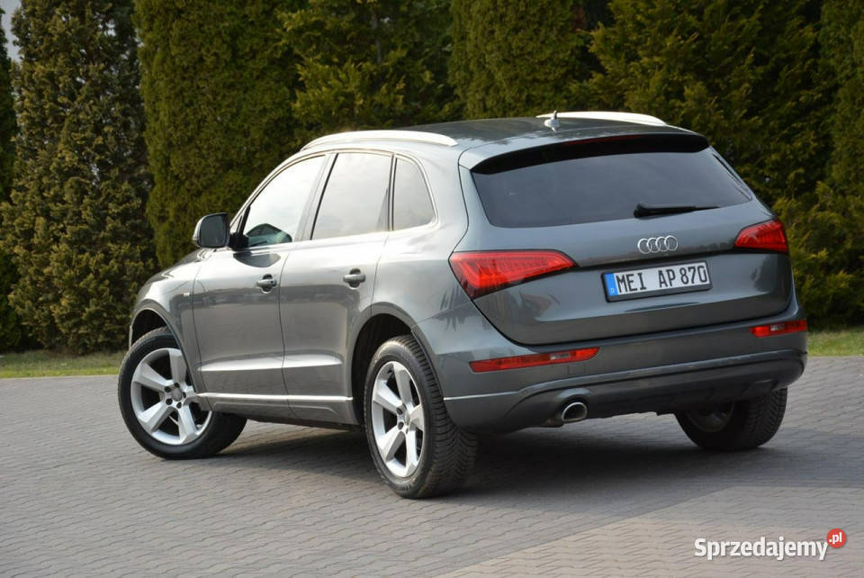 Audi Q5 SLine Quattro Skóry Navi BiXenon Ledy światła przeciwmgielne Ostrów Mazowiecka