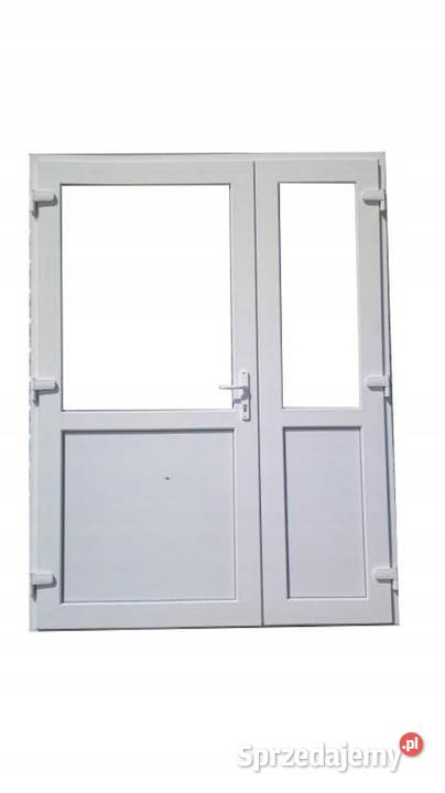 DRZWI ZEWNĘTRZNE PCV Sklepowe KACPRZAK 125x210