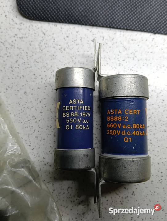 Brush Fuse bezpiecznik 80kA i 40kA Otwock sprzedam