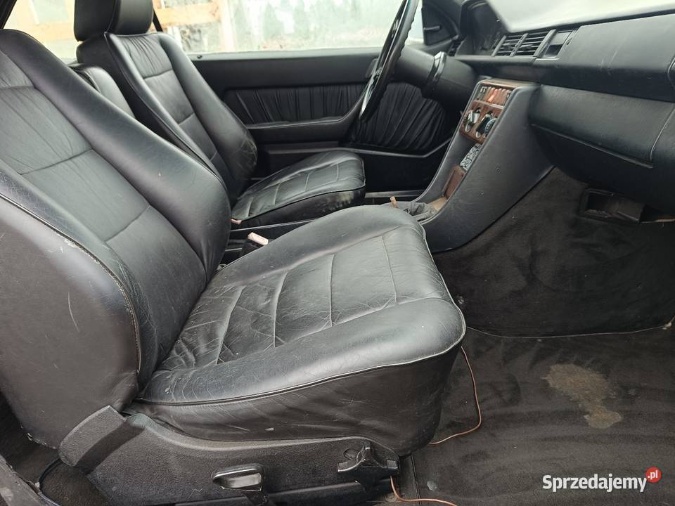 Mercedes c124 coupe wnętrze Rok produkcji 1989 Biały Bór