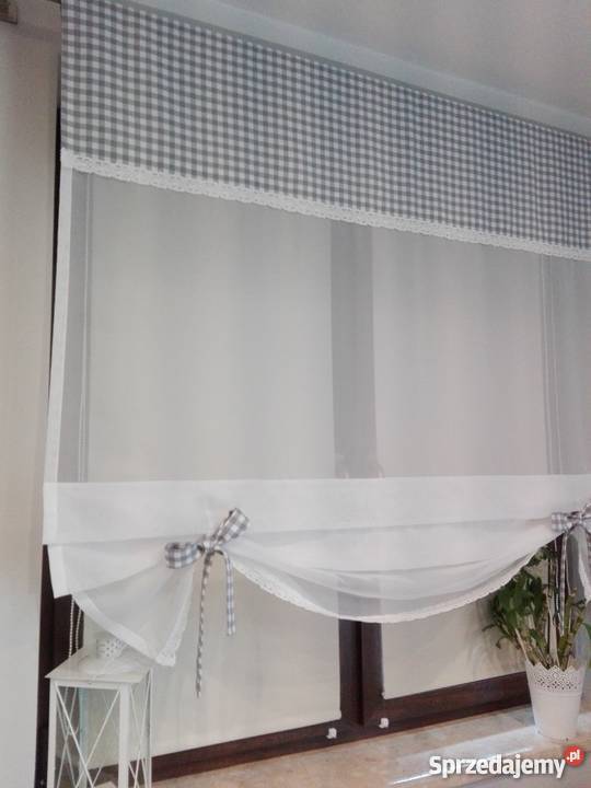 roletka firana szare maroko odcienie szarości Nowa Wieś