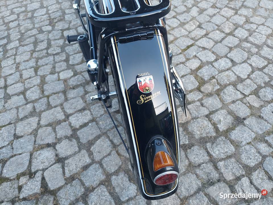 Simson awo turist touren 1958 z papierami Stoczek Łukowski
