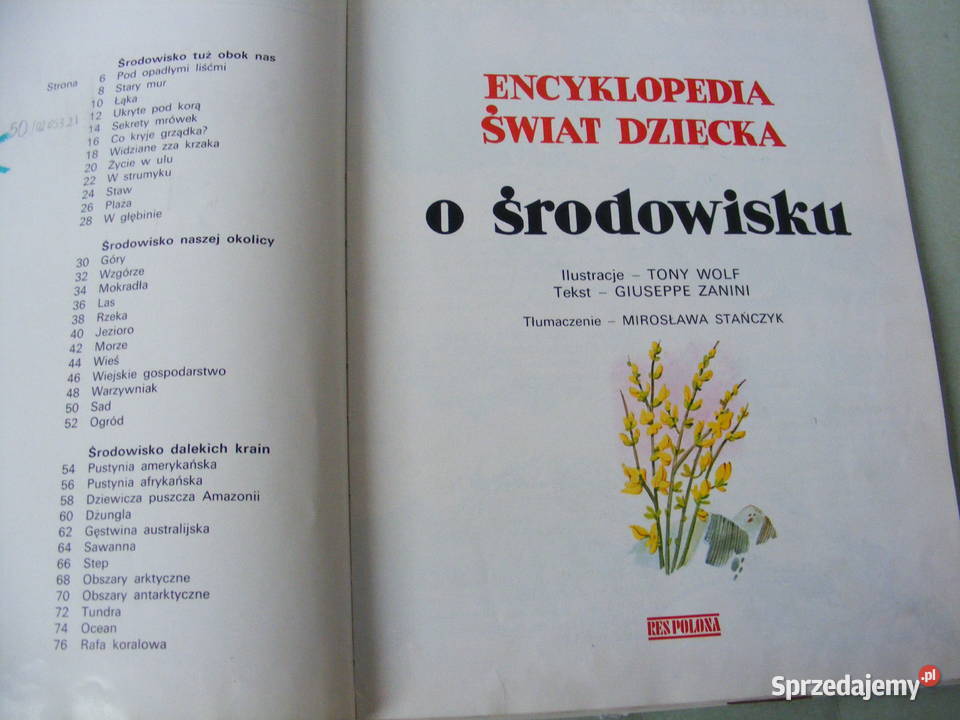 Encyklopedia Świat dziecka Tom 23 i 4 Oborniki Śląskie