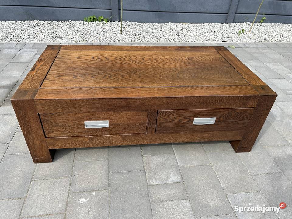 Sprzedam drewniana ławę kawowa wielkopolskie Konin