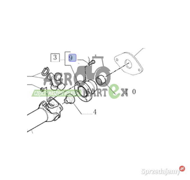 87601117 87309424 ŚRUBA CNH Wichrów