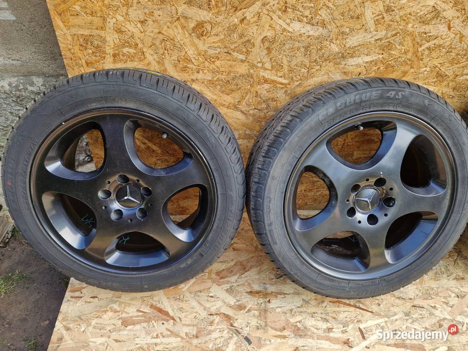 MERCEDES FELGI ALUMINIOWE 17 8Jx17H2 OPONY 7 i Słowikowo