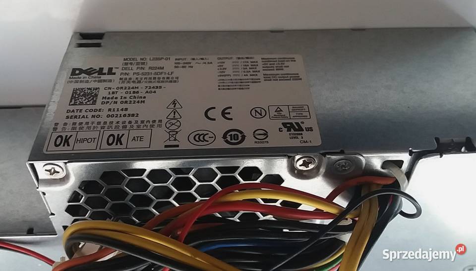Dell zasilacz L235P01 Wiśniowa Góra