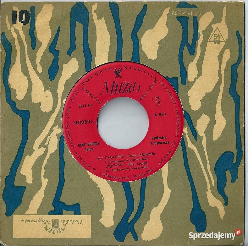 Rena Rolska płyta winylowa 7 płyta Roslka płyta winylowa Łódź