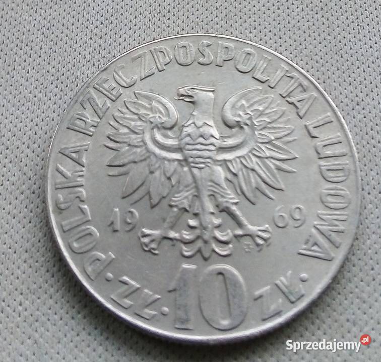 POLSKA10 1969 rCuNi MIKOŁAJ KOPERNIK Legionowo