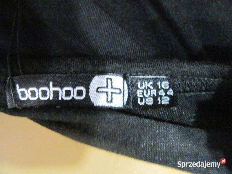 sukienka boohoo szkieletor halloween dress czarny lubelskie