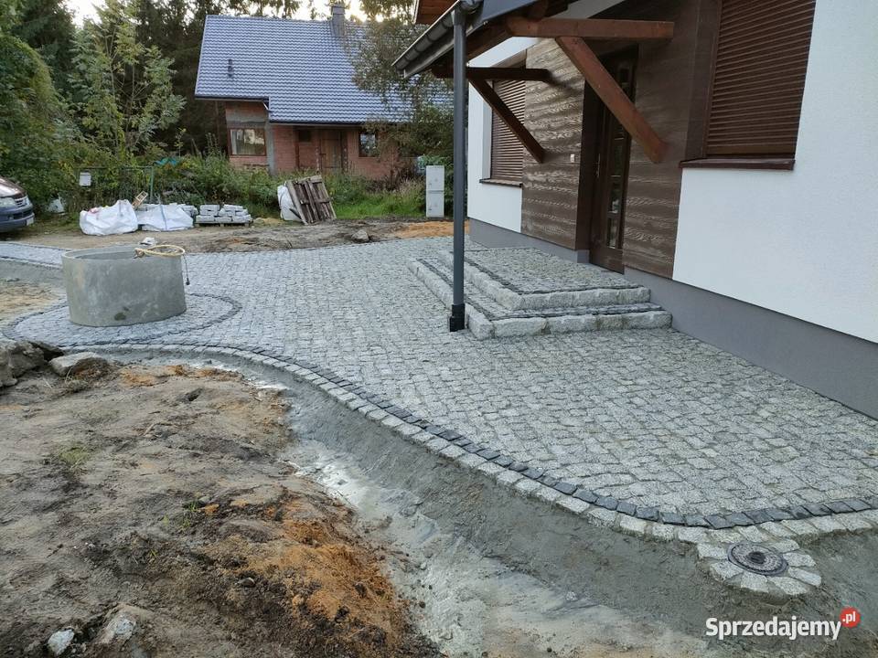Układanie kostki granitowej Łańcut Boguchwała