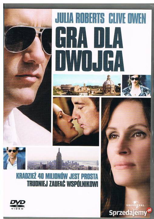 Gra dwojga Clive Owen Julia Roberts Łódź