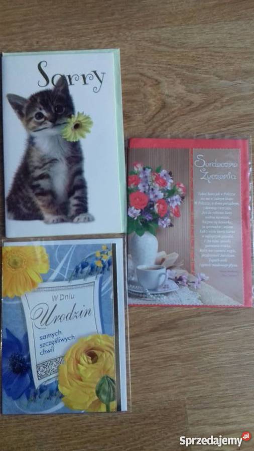 Kartki okolicznościowe Iława sprzedam