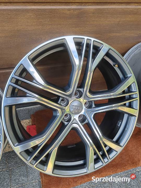 Komplet felg felgi oryginalne audi 21 5x112 A7 aluminiowe