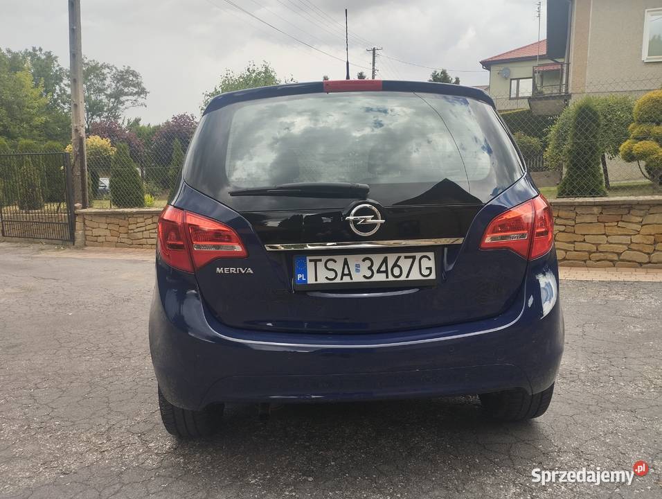 Opel Meriva B 14 benzyna 100 2011r przebieg Sandomierz