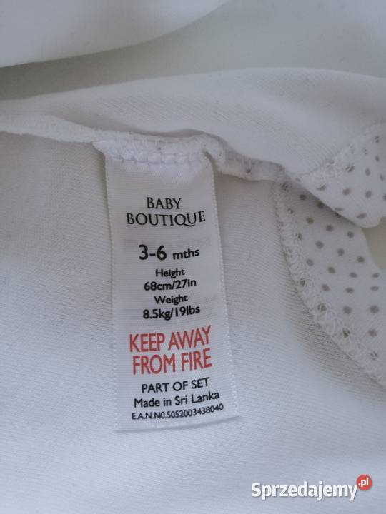 Body kopertowe Baby Boutique 68 uniseks Katowice