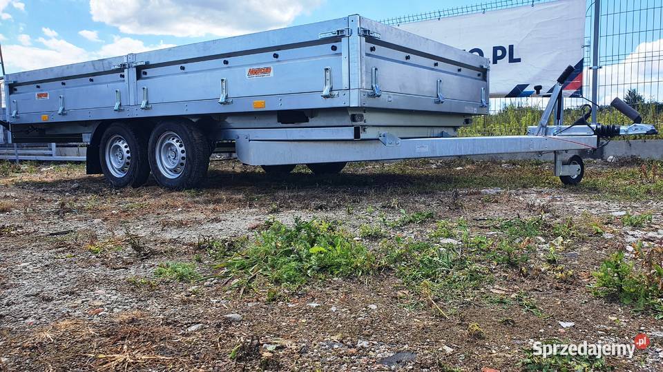 Przyczepa platforma 1300DMC 420x215 Neptun wielkopolskie Piła