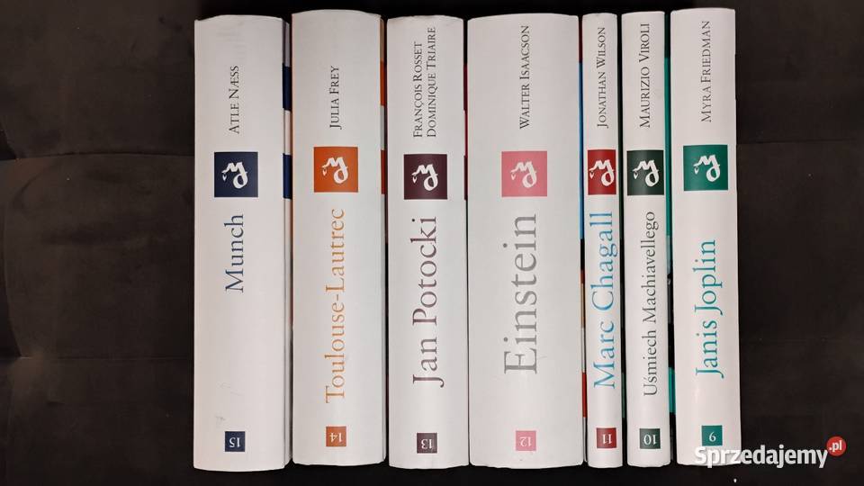 Kolekcja książek Wielkie biografie 24 tomy śląskie Ruda Śląska