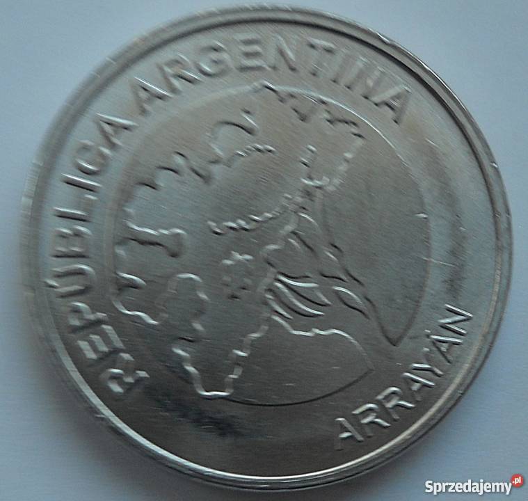 ARGENTYNA5 PESOS2017 r ARAYAN mazowieckie Legionowo