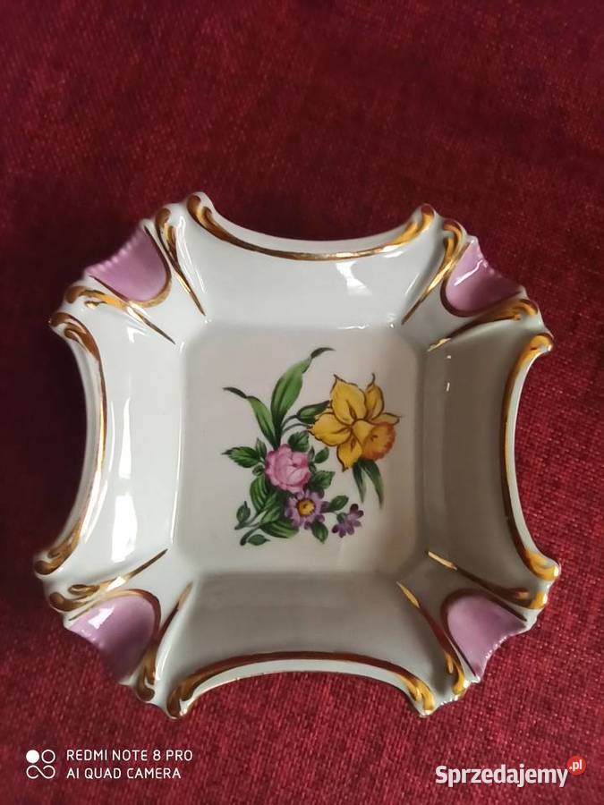 Popielniczka porcelanowa Syg PM 2437 Ręcznie sprzedam