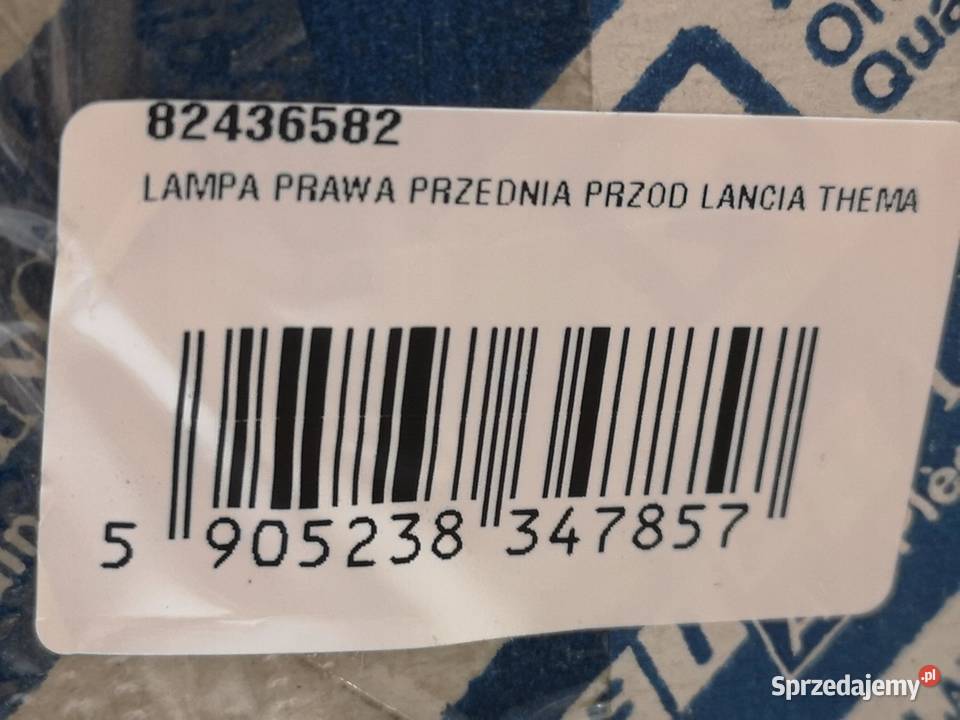 LAMPA PRAWY PRZÓD LANCIA THEMA 19881994 NOWA