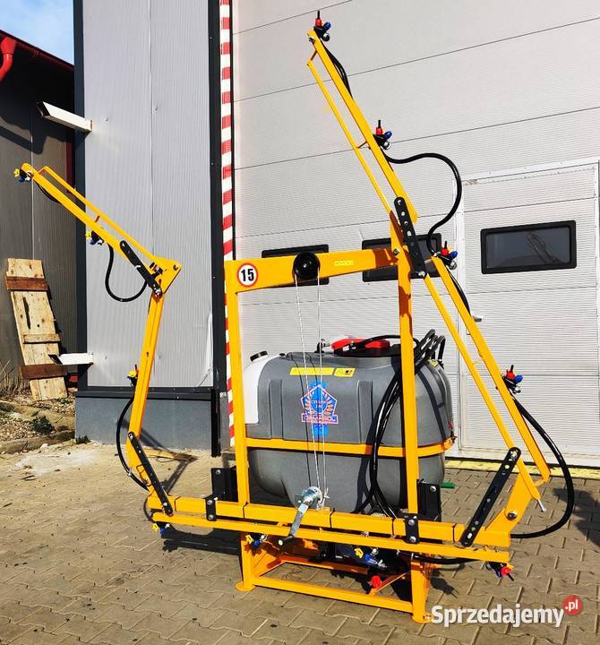 Opryskiwacz 200 litrów z lancą 6m łamaną polową nieuszkodzony Hajnówka