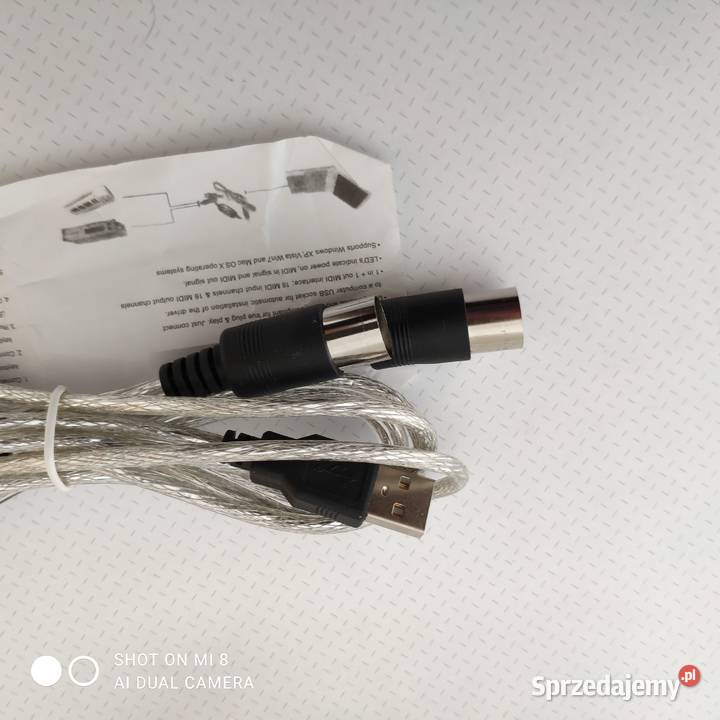 interfejs MIDI USB dwustronny inout Sulejówek sprzedam